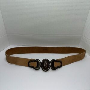 Vintage Revcor tan leather belt women’s large